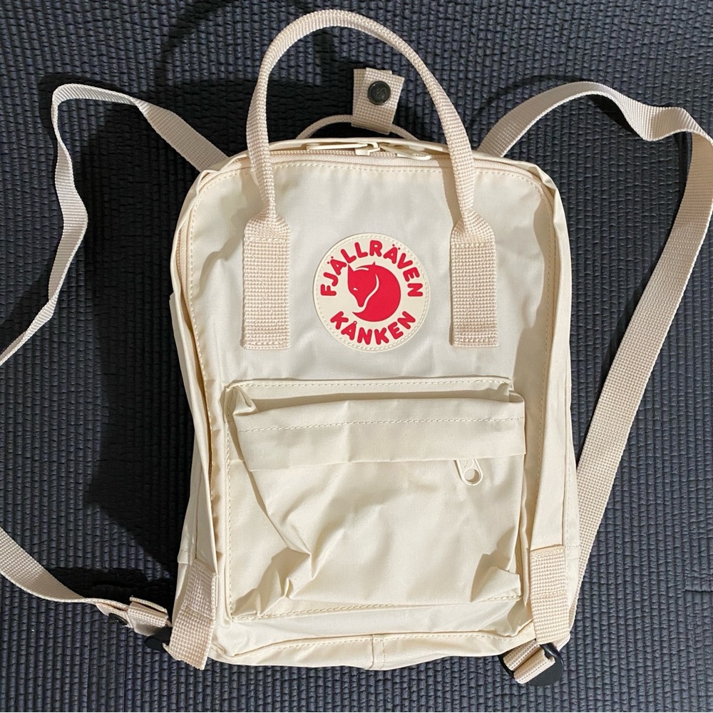Kånken Cream Mini Backpack - Picture 3 of 15